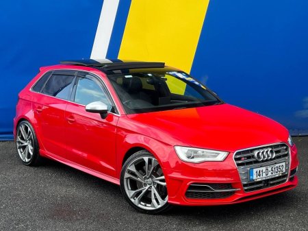 2014 Audi S3 QUATTRO 2.0 TFSI // TILT & SLIDE OPENING PAN ROOF // 300 BHP ALL-WHEEL-DRIVE // LEATHER POWERED & HEATED SPORT SEATS