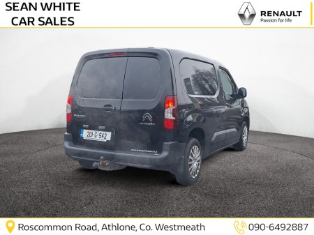 2020 Citroen Berlingo ENT 1.5 BLUE HDI 75 650 650KG M 3DR €14,000 thumbnail
