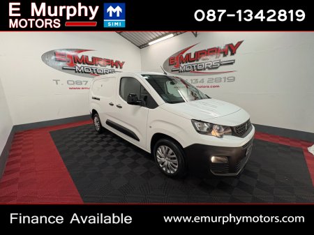 2022 Peugeot Partner 1.5 HDI LWB PROFESSIONAL PRO HIGH SPEC €50 PER WEEK €12,560 thumbnail