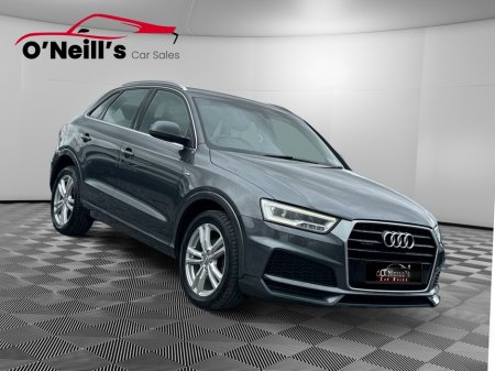 2017 Audi Q3 2.0 TDI S LINE EDITION QUATTRO 150PS €11,999