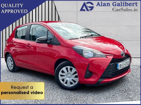 2018 Toyota Yaris 1.0 VVT-I ACTIVE €57 PW €11,995