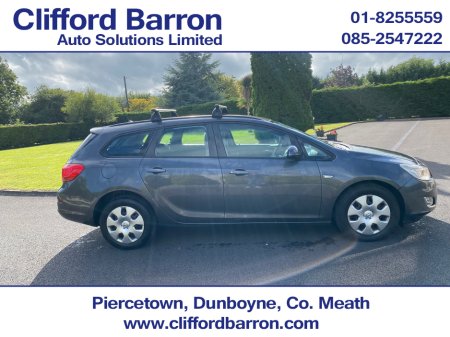 2012 Vauxhall Astra 1.7 CDTI EXCLUSIVE NCT August €2,000