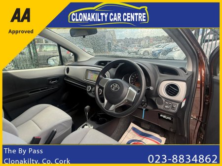 2013 Toyota Vitz Genuine Low Mileage Toyota Vitz Automatic 1.3 Petrol €9,950 thumbnail