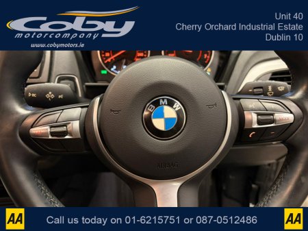 2014 BMW 1 Series 1.6 5DR AUTO M-Sport . NCT, Cruise Control, Dual Climate Control, Alloy Wheels, Revers Camera, Bluetooth, Folding Rear Seats, CD Player & more. €12,950 thumbnail