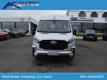 2025 Maxus Deliver 9 LWB Med Roof FWD LUX 2.0TDCi 150BHP Price plus 23% vat €33,228