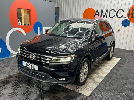 2018 Volkswagen Tiguan €24950! 2018 VW TIGUAN 2.0 TDI AUTOMATIC 4 MOTION HEATED LEATHER SEATS FRONT & REAR - CRUISE CONTROL - CARPLAY/ANDROID AUTO - REVERSE CAMERA - MEMORY SEATS - HEADS UP DISPLAY - €24,950 thumbnail