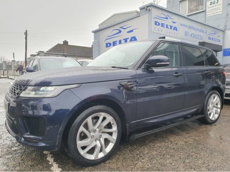 2019 Land Rover Range Rover Sport DYNAMICS HSE 3.0L SDV6 306BHP NCT 02/28 FINANCE AVAILABLE @ €193 PER WEEK SIDE STEPS/ SERVICE HISTORY/ FULL LEATHER/ HEATED SEATS/ DIGITAL DASH/ ANDROID AUTO/ APPLE CAR PLAY/ HISTORY CHECKED €42,950