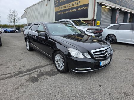 2012 Mercedes-Benz E Class 200 CDI BLUE EFFICIENCY ELEGANCE ECO 4 4DR AUTO