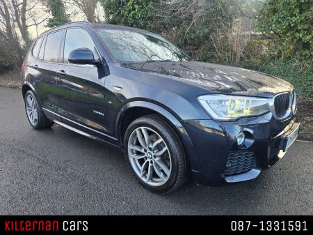 2017 BMW X3 2.0 D F25 XDRIVE20D M SPORT 5DR A €24,999