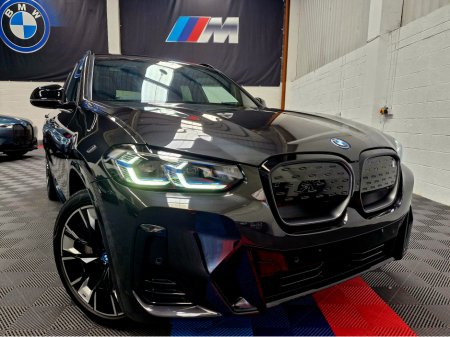 2022 BMW iX3 222 IX3 M SPORT PRO (HIGH SPEC) VIS PACK+LASER-  COMFORT PACK PLUS- DRIVER ASSISTANT PROF- PARKING ASSIST PLUS- TECHNOLOGY PACK PLUS - HARMON KARDON - ACTIVE CRUISE CONTROL -- HARMON KARDON - HEADS UP €36,995 thumbnail