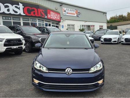 2019 Volkswagen Golf ( 192 REG ) HIGHLINE FULL LEATHER SEATS HEATED ELECTRIC SEATS SAT NAV PACK - VIRTUAL CLOCKS -REVERSE CAMERA - NAVIGATION - CARPLAY - ANDROID AUTO- BLIND SPOT REAR TRAFFIC ASSIST - DISCOVER PRO €22,950 thumbnail