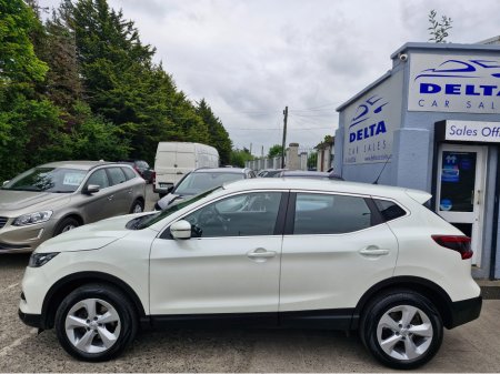 2018 Nissan Qashqai ACENTA 1.5 DCI 110BHP NCT 05/27 FINANCE AVAILABLE @ €58 PER WEEK 2 KEYS/ BLUETOOTH/ CRUISE CONTROL/ USB/ AUX/ ELECTRONIC HANDBRAKE/ HISTORY CHECKED €12,900