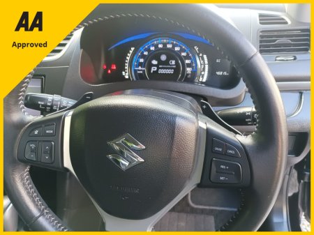 2016 Suzuki Swift 1.2 AUTOMATIC LEATHER AND SUEDE INTERIOR CRUISE CONTROL REVERSE CAMERA TOUCHSCREEN RADIO WITH APPLE CAR PLAY & ANDROID AUTO FACTORY IMMOBILISER KEYLESS ENTRY 2 YEARS NCT & 1 YEARS ROAD TAX €12,395 thumbnail