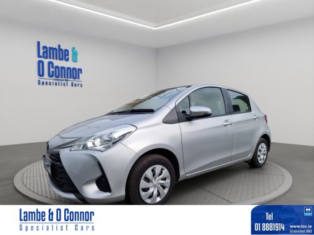 2019 Toyota Vitz 1.0 AUTOMATIC *** SILVER MET *** VERY LOW MILES ****REVERSE CAMERA **** LANE ASSIST **** IMMOBILISER  **** €13,950