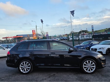 2015 Volkswagen Golf ESTATE ( 152 REG LEATHER FULL LEATHER SEATS 1.4 TSI AUTOMATIC ESTATE FULL LEATHER HEATED ELECTRIC SEATS  REV CAMERA ALLOYS LOW TAX BAND €13,950 thumbnail