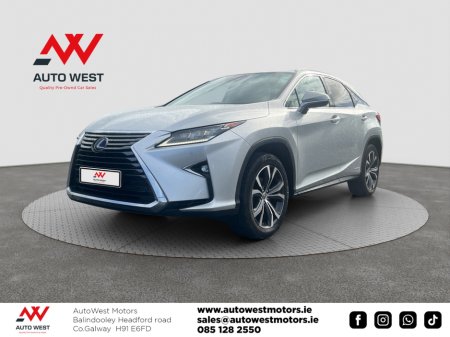 2016 Lexus RX 450 h 2016 Lexus  RX450 H Self-Charging Hybrid AWD €32,950