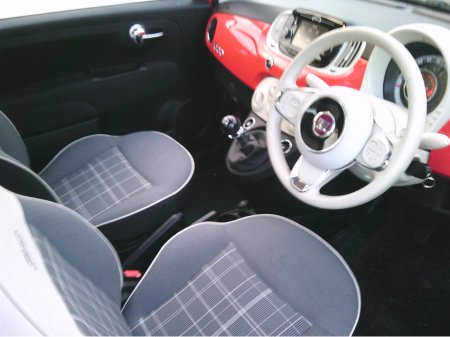 2019 Fiat 500 NCT 07/2027, PANORAMIC ROOF, CRUISE, €200 TAX, TAXED, LOW KMS. S./HISTORY , LOUNGE MODEL. €12,799 thumbnail