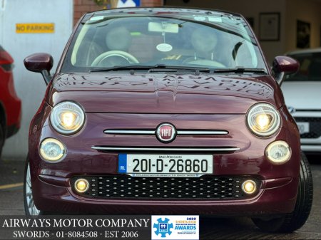 2020 Fiat 500 LOUNGE 1.0 3DR - PANROOF & LOW KMS €14,250 thumbnail