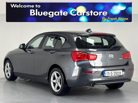 2017 BMW 1 Series 116D**MULTIFUNCTIONAL STEERING WHEEL**BLACK CLOTH INTERIOR**DIGITAL MEDIA DISPLAY**BLUETOOTH**AIR CONDITIONING**NAVIGATION**ISOFIX**FINANCE AVAILABLE** €14,995 thumbnail