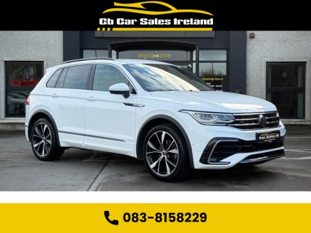 2023 Volkswagen Tiguan 2.0 TDI R-Line SUV 5dr Diesel DSG Euro 6 (s/s) (150 ps) 1 OWNER + VIRTUAL COCKPIT + HEATED STEERING WHEEL