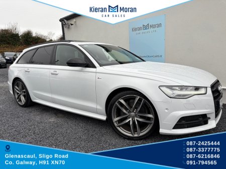 2018 Audi A6 2.0 TDI S LINE ULTRA BLACK €25,950