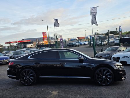 2018 Volkswagen Arteon 2.0 TSI R LINE EDITION 280BHP VIRTUAL DASH FULL LEATHER HEATED ELECTRIC SEATS SAT NAV CARPLAY ANDROID AUTO BLIND SPORT PARKING SENSORS SELF PARKING ASSIST 360 CAMERA €28,500 thumbnail