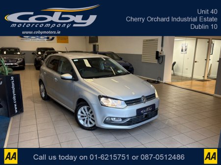 2014 Volkswagen Polo 1.0 75HP MANUAL 5SPEED 5DR. NCT & TAX, Sat Nav, Alloy Wheels, Car Play, Touch Screen, MFSW, Air Con, AUTO Wipers, Full Electrics, 2 Keys, Folding Rear Seats, Luggage Cover and more. €9,950 thumbnail