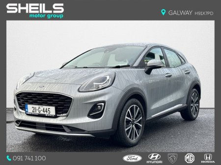 2021 Ford Puma 1.0T EcoBoost mHEV 125PS Titanium €19,750