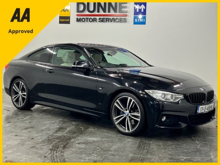 2017 BMW 4 Series **M-SPORT**PRO MODEL**BIG SCREEN**PAN ROOF**DIAMOND CUT ALLOYS*420 D*AUTO*SAT NAV*NCT 04/27*TWO KEYS*GREAT SERVICE HISTORY X6 STAMPS*12 MONTH WARRANTY*FINANCE AVAILABLE €20,994