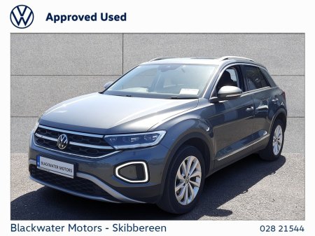2022 Volkswagen T-Roc 1.5TSI 150BHP STYLE PLUS AUTOMATIC €31,995 thumbnail