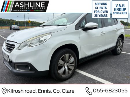 2016 Peugeot 2008 1.6 BLUE HDI ACTIVE 75BHP 5DR €8,500