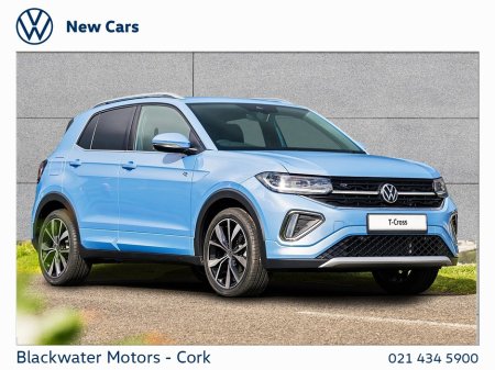 2026 Volkswagen T-Cross T-CROSS RLINE 1.0TSI AUTOMATIC 116BHP *ORDER YOUR 261 TODAY*
