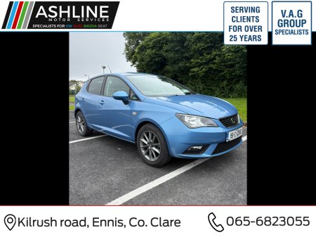 2015 SEAT Ibiza 5DR 1.2 70HP SPORT 4DR €9,250