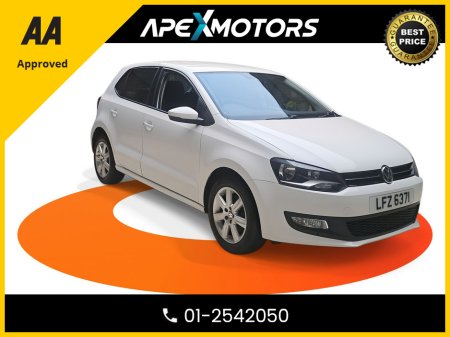 2012 Volkswagen Polo TOP-SPEC MATCH 60 5Dr * NEW NCT OCT-26 * IMMACULATE * AA APPROVED * 101 SAFETY CHECKLIST * LOW LOW MILES * LOW TAX * 12-MONTH ROADSIDE ASSIST * ONE VERY CAREFUL OWNER * CARTELL HISTORY CHECKED €7,749