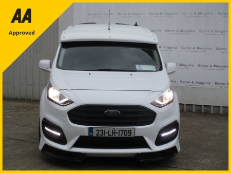 2023 Ford Transit Connect CONNECT HP TREND - 1.5 TD 100 T6.2 M6 . TREND MODEL WITH 3 SEATS, LOW KMS AIR CON,  ALLOYS LED LIGHTS,  FULL SPORTS BODY KIT. FULLY SERVICED AND DOE  TESTED WITH WARRANTY !! €23,500 thumbnail