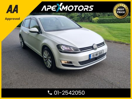 2015 Volkswagen Golf FINANCE ARRANGED * LOW LOW KMs * NEW NCT SEP-26 * AUTOMATIC * AA APPROVED  * 101 SAFETY CHECKLIST * IMMACULATE * COLOUR REVERSE CAMERA * TOP-SPEC 5DR HATCH * LOW LOW MILES * 01-2542050