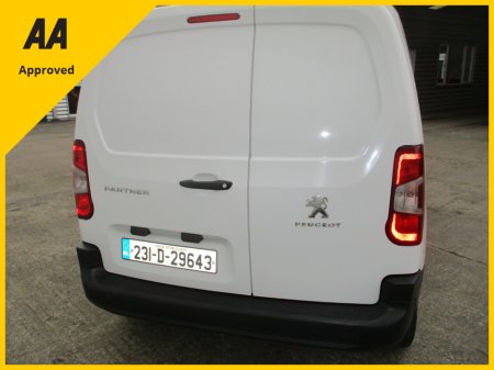 2023 Peugeot Partner ACTIVE PLUS 1.5 BLUE  HDI 100 TAX AND TESTED AND FULLY SERVICED 3 MONTHS WARRANTY AND 12 MONTHS AA COVER !! €21,950