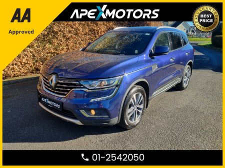 2017 Renault Koleos FINANCE ARRANGED * DCI DYNAMIQUE S NAV 5DR * AA APPROVED * 11-STAMPS SERVICE HISTORY * 101 SAFETY CHECKLIST * IMMACULATE * HEATED SEATS * COLOUR REVERSE CAMERA * TOP-SPEC 5DR HATCH * LOW MILES * CRUIS €15,949