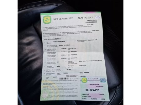 2013 Skoda Superb 2.0 TDI 170hp Elegance €7,450 thumbnail