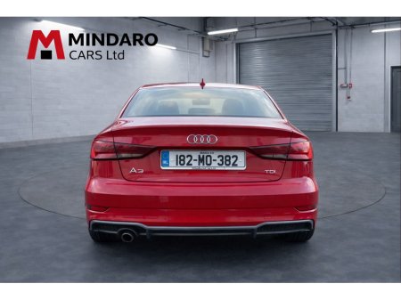2018 Audi A3 1.6 TDI 116 S-LINE 4DR//FINANCE AVAILABLE €18,995 thumbnail