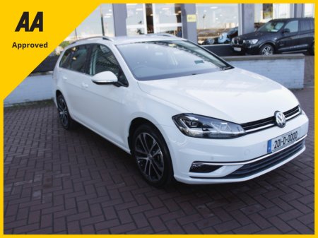 2020 Volkswagen Golf 1,2TSI COMFORTLINE PLUS  5DR ESTATE AUTOMATIC // IMMACULATE CONDITION THROUGHOUT // BUY WITH CONFIDENCE AA AND SIMI APPROVED DEALER 2025 // FINANCE ARRANGED // ALL TRADE INS WELCOME // €19,950