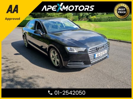 2016 Audi A4 FINANCE ARRANGED * 2.0 TDI SE ULTRA 150PS 4DR * AA APPROVED  * 101 SAFETY CHECKLIST * 12-MONTH ROADSIDE ASSIST  * IMMACULATE * LOW LOW MILES * 2-KEYS * NCT JUN-26 * LOW TAX * STAMPED SERVICE HISTORY €16,949