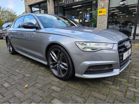 2018 Audi A6 2.0 TDI 190 BHP S-LINE BLACK EDITION QUATTRO. HUGE SPEC. FINANCE ARRANGED. SIMI. AA APPROVED. €19,950