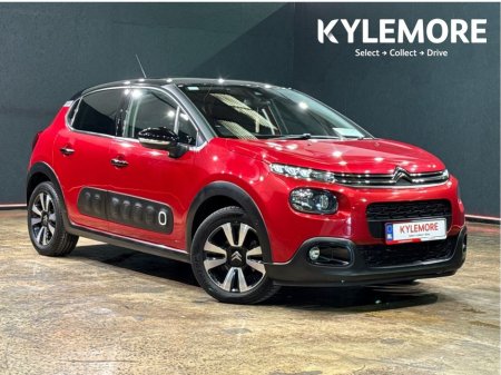 2018 Citroen C3 1.2 AUTOMATIC - RED/BLACK 2 TONE - SHINE EDITION - CRUISE CONTROL - DIAMOND CUT ALLOY WHEELS - REVERSE CAMERA