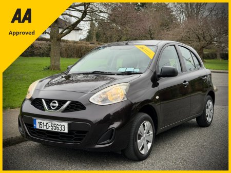 2015 Nissan Micra 1.2 Petrol 5dr Hatchback | AA approved | Full service history | 2 keys | March 27 nct | Sold serviced and valeted with a full motor history check supplied | Warranty provided. €7,900 thumbnail
