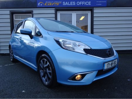 2017 Nissan Note 1.2 PETROL SV SPORT  5 DOOR KEY 195 €6,950