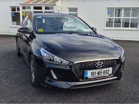2018 Hyundai i30 I 30 DELUXE 5DR €14,950 thumbnail