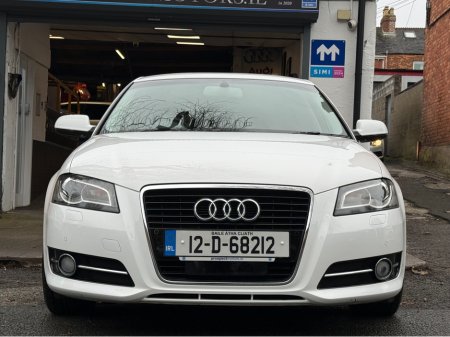2012 Audi A3 1.4tfsi Automatic, Only 61kms, New Nct 12/2026, Apple Car Play, Android Auto, Reversing Camera, Bluetooth, Sat Nav, Cruise Control, Alloys, A/C, Service & Warranty Included, SIMI Dealer, €10,750 thumbnail