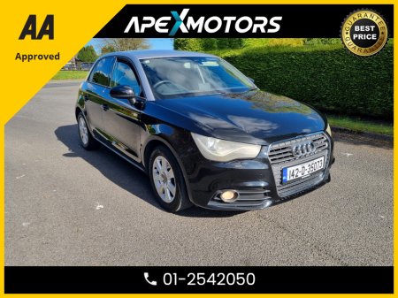2014 Audi A1 FINANCE ARRANGED * 2-TONE BLACK / SILVER  * NEW NCT MAR-27 * IMMACULATE ( AS NEW ) * STAMPED SERVICE HISTORY * AA APPROVED * 101 SAFETY CHECKLIST * AUTOMATIC * TOP-SPEC 5DR HATCH * LOW LOW KMs