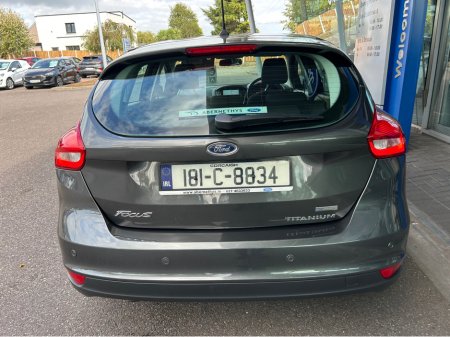 2018 Ford Focus TITANIUM 1.0 125PS 6SPEED 4DR €15,950